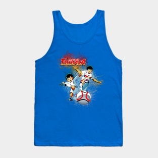 Captain Tsubasa Popart Tank Top